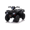 BABY MIX Elektrické autíčko Quad black 88x46x51 čierna