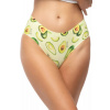 Dámske nohavičky Avocado simple classic - JULIMEX Zelená XL