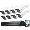 Bezpečnostný kamerový set Reolink RLK16-810B8-A4K 8x RLC-810A + 1x NVR videorekordér 4TB HDD