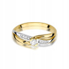 DIAMANTOVÝ ZÁSNUBNÝ PRSTEŇ DIAMANTOVÝ GOLD 585 R. (DIAMANTOVÝ ZÁSNUBNÝ PRSTEŇ DIAMANTOVÝ GOLD 585 R.)