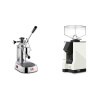 La Pavoni Europiccola Lusso + Eureka Mignon Silenzio, BL white
