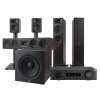 JBL audio set MA510 + STAGE 260F + STAGE 245C + STAGE 240B vč. stojanů + STAGE 220P, černý