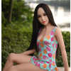 Realistická panna #53 Akiko / 156 cm / C-Cup / Tan / W12 - WM Dolls