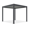 Gutroof ELEGANCE AUTOMATIC + LED osvetlenie hliníková pergola 3 x 3 m antracit/svetlošedá