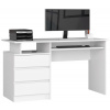 Kancelársky stôl CLP 135 cm biely