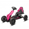 Detská šliapacia motokára Go-kart Baby Mix Speedster ružová