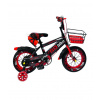 MK YB collection Yvaro detský bicykel čierno-červený 12