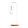 ACA DECOR Stolová lampa NAXOS max. 60W/E27/230V/IP20, biela