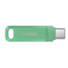 SanDisk Flash Disk 128GB Ultra Dual Drive Go, USB-C 3.2, Zelená (SDDDC3-128G-G46AG)