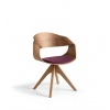 SITIA Otočná stolička CHANTAL CHANLN W, orech