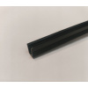 Ledco Hliníkový LED profil 0709, 2500x7,6x9mm bez difúzora, čierny