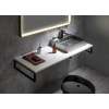 Sapho PLATO deska Rockstone 900x24x500mm, bílá mat