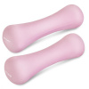 Spokey BONE Sada neoprenových činek 2x 0,5 kg růžové