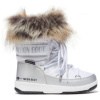 MOON BOOT JR GIRL MONACO LOW, 001 white/silver - 36