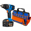 ASP 610-2B (T-Bag) Narex 60V BRUSHLESS JUMBO POWER bezuhlíková příkl. vrtačka/šroubovák