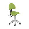 physa Sedlová stolička - 550 – 690 mm - 150 kg - Svetlozelená PHYSA BERLIN LIGHT GREEN