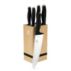 Berlingerhaus Sada nožů se stojanem BAMBOO 6 ks Black Rose Collection BH-2970