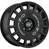 Oz Rally Racing GB 8x17 5x100 ET35 GLOSS BLACK SILVER LETTERING