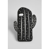 Cactus iPhone 7/8 Phone Case, SE Black/White čierna One Size Mister Tee 4053838547052
