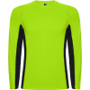 Roly Pánske športové tričko SHANGHAI L/S Farba: FLUOR GREEN/BLACK, Veľkosť: 2XL