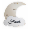 Nočná lampa do detskej izby - Nočná lampa pre deti LED mesiac názvom cloud + (Nočná lampa do detskej izby - Nočná lampa pre deti LED mesiac názvom cloud +)