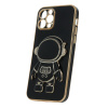 TelForceOne Astronaut kryt so stojanom na Xiaomi Redmi Note 12 Pro Plus - čierny