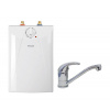 Zásobníkový ohrievač CLAGE S 5-U + BUP na spodnú montáž s armatúrou BUP, 5 l, 4100-42056