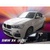 Deflektory okien BMW X4 (F26) 5D 2013→ (predné 2 ks)