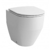 Laufen Pro - Stojace WC, zadný/spodný odpad, Rimless, s LCC, biela H8229564000001