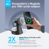 AppleMix ANKER MagGo 3v1 bezdrôtová nabíjačka pre Apple iPhone / AirPods / hodinky + EÚ adaptér - čierna