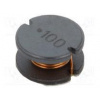 Tlmivka drôtový SMD 22uH 1,95A ±20% Q 25 Ø 10mm H 6mm 100mΩ