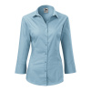 MALFINI Košile Style 218, 3/4 rukávy, dámská MAL-2181517 2XL Modrá nebesky
