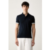 Tommy Hilfiger polo tričko pánske bavlnené MW0MW43270 tmavomodrá S