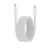 Canyon CCMG60AB15, 1 m kábel, USB-C / USB-C, magnet, PD 60 W, opletený, biely CND-CCMG60AB15W