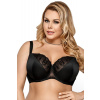 GORSENIA Dámska podprsenka 425 Casablanca black 105/E