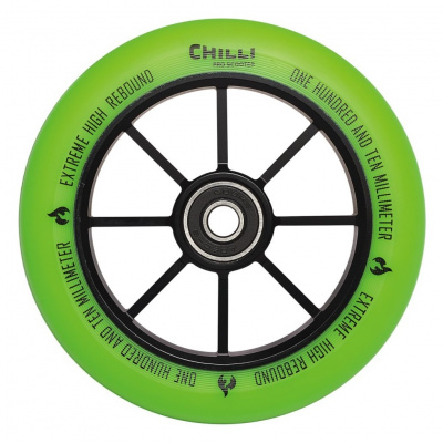 CHILLI Base 110mm zelené kolečko 1ks