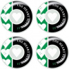 kolieska HEART SUPPLY SQUAD WHEELS Kelly Green 99A 51 mm