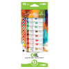 Farby olejové JUNIOR 12 ml - sada 12 ks