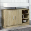 zahrada-XL Skrinka pod umývadlo dub sonoma 90x29x55 cm kompozitné drevo 848124