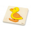Viga Dřevěné puzzle pro nejmenší - kačenka