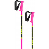 Detské lyžiarske palice Leki Racing Kids - neon pink/black/neon yellow 105