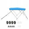 Kryt Bimini 182x185-198x117CM 3 oblúky Slnečný filter Modrý