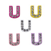 Písmeno U Prívesok na náramok 10 ks