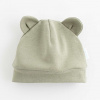 Dojčenská bavlnená čiapočka New Baby Kids béžová Farba: Zelená, Veľkosť: 56 (0-3m)