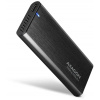 AXAGON EEM2-SB2, USB-C 3.2 Gen 2 - M.2 NVMe & SATA SSD RAW box, černý EEM2-SB2
