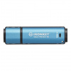 Kingston IronKey Vault Privacy 50/128GB/USB 3.2/USB-A/Modrá (IKVP50/128GB)