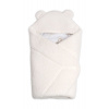 Baránková zavinovačka s kapucňou bavlna/baránok, Teddy Boucle- Medvedík smotana Baby Nellys