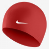 Nike Solid Silicone Swimming Cap Adults University Red One Size