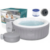 Nafukovací okrúhly bazén s hydromasážou Bestway 605 l (Nafukovacia vírivka pre 3 osoby 170 x 66 cm Bestway 60037)