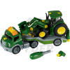 Klein 3908 Prepravné vozidlo - s john deere traktorom